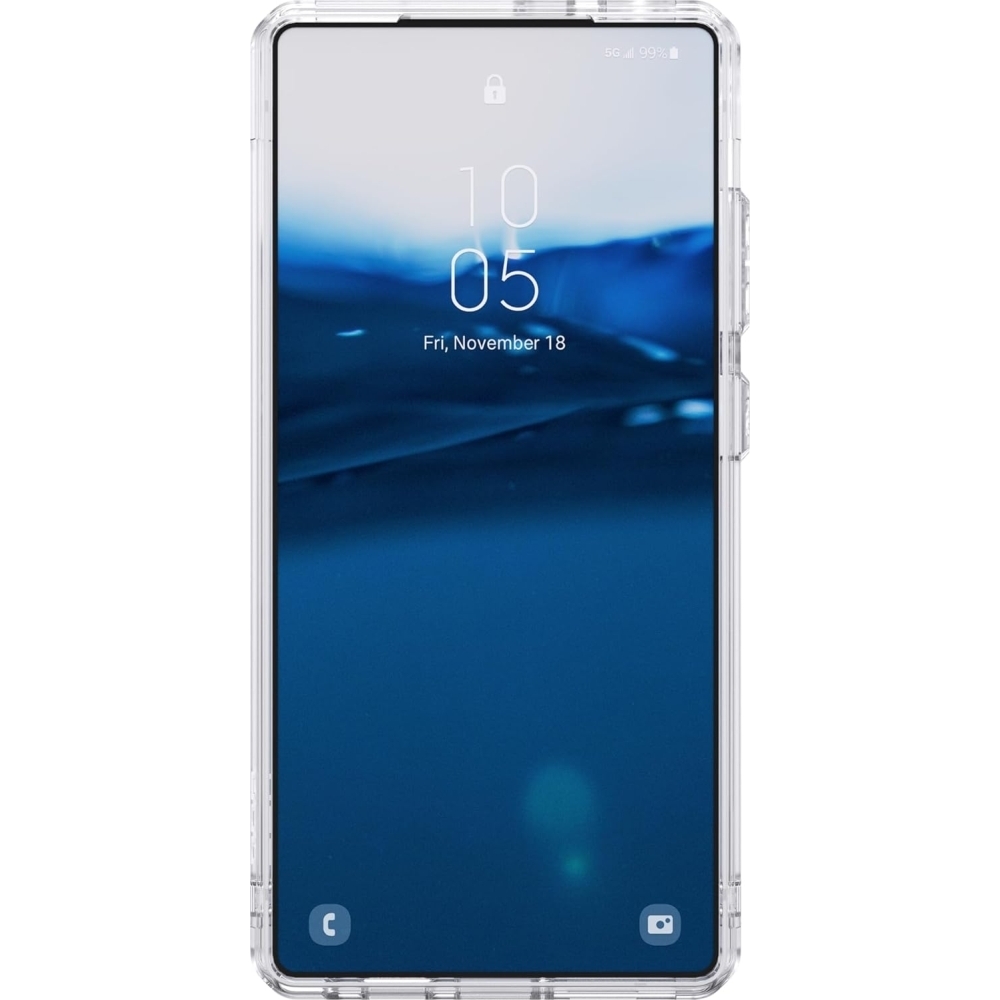 Etui pancerne z wbudowanym modułem magnetycznym, Urban Armor Gear UAG Plyo Pro do Galaxy S25 Ultra, przezroczyste